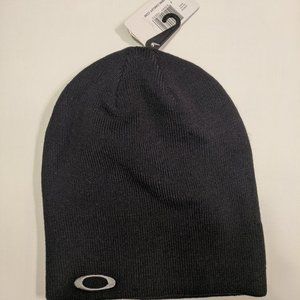 Oakley Fine Knit Black Beanie
